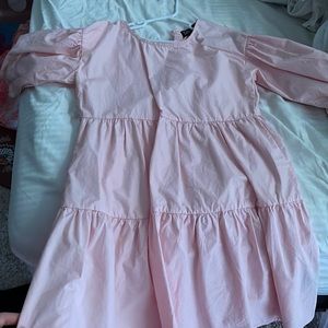 Girls pink dress